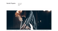 Desktop Screenshot of nordicprojects.com